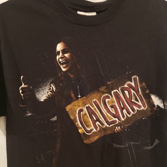 OZZY OSBORNE Calgary T Shirt Small Adult - Picture 4 of 4